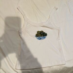 Lisa Says Gah olives tank top